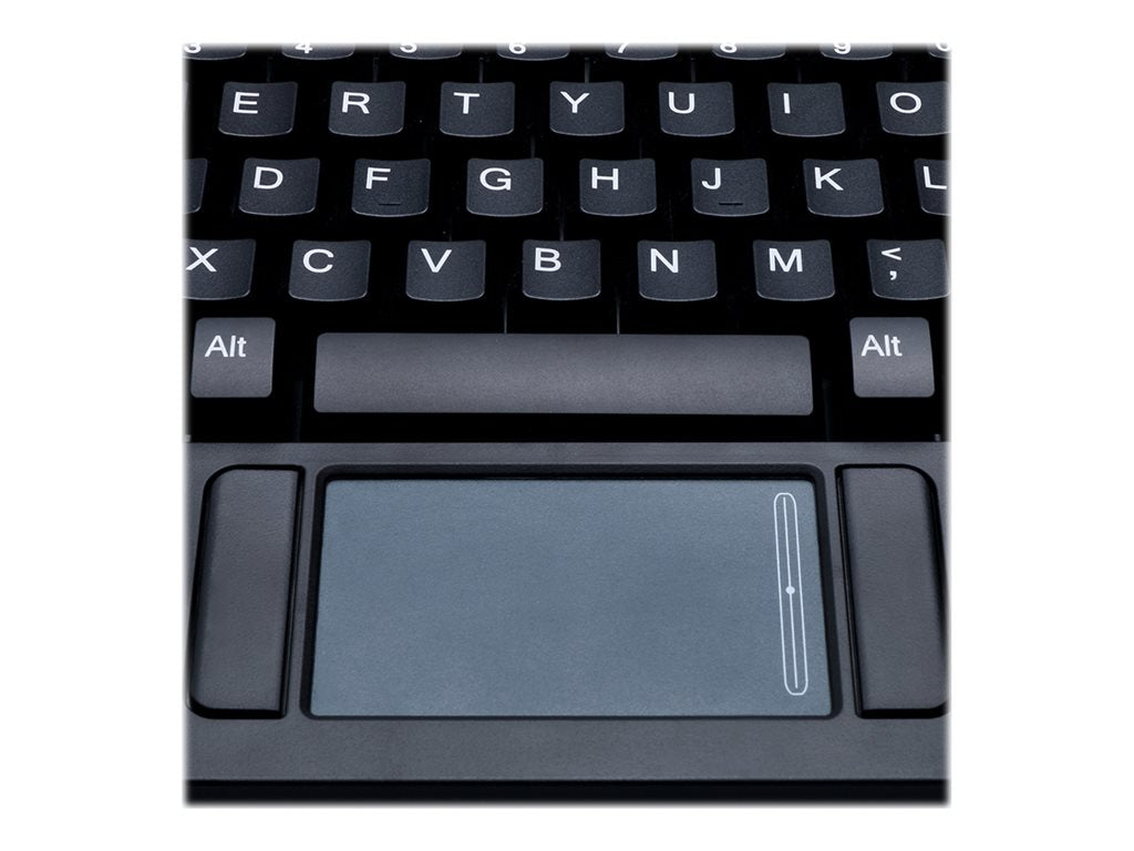 Adesso Keyboard Wired EasyTouch Rackmount Touchpad 1U - Black
