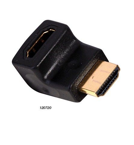 HDMI Adapters- Horizontal Flat Bottom