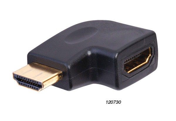 HDMI Adapters- Vertical Flat Left