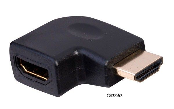 HDMI Adapters- Vertical Flat Right