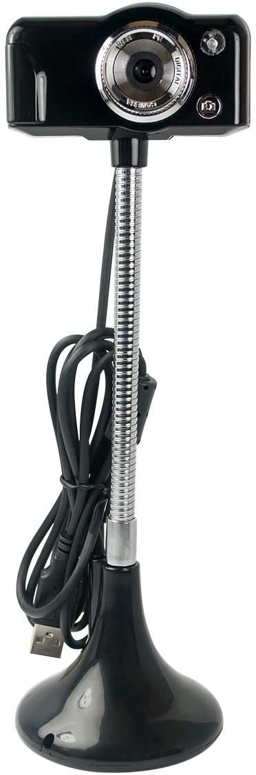 HamiltonBuhl Webcam SuperFlix 720p HD with Gooseneck Stand