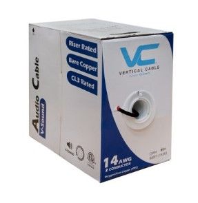 Speaker Wire, 16-2  FT4 - 500ft  White
