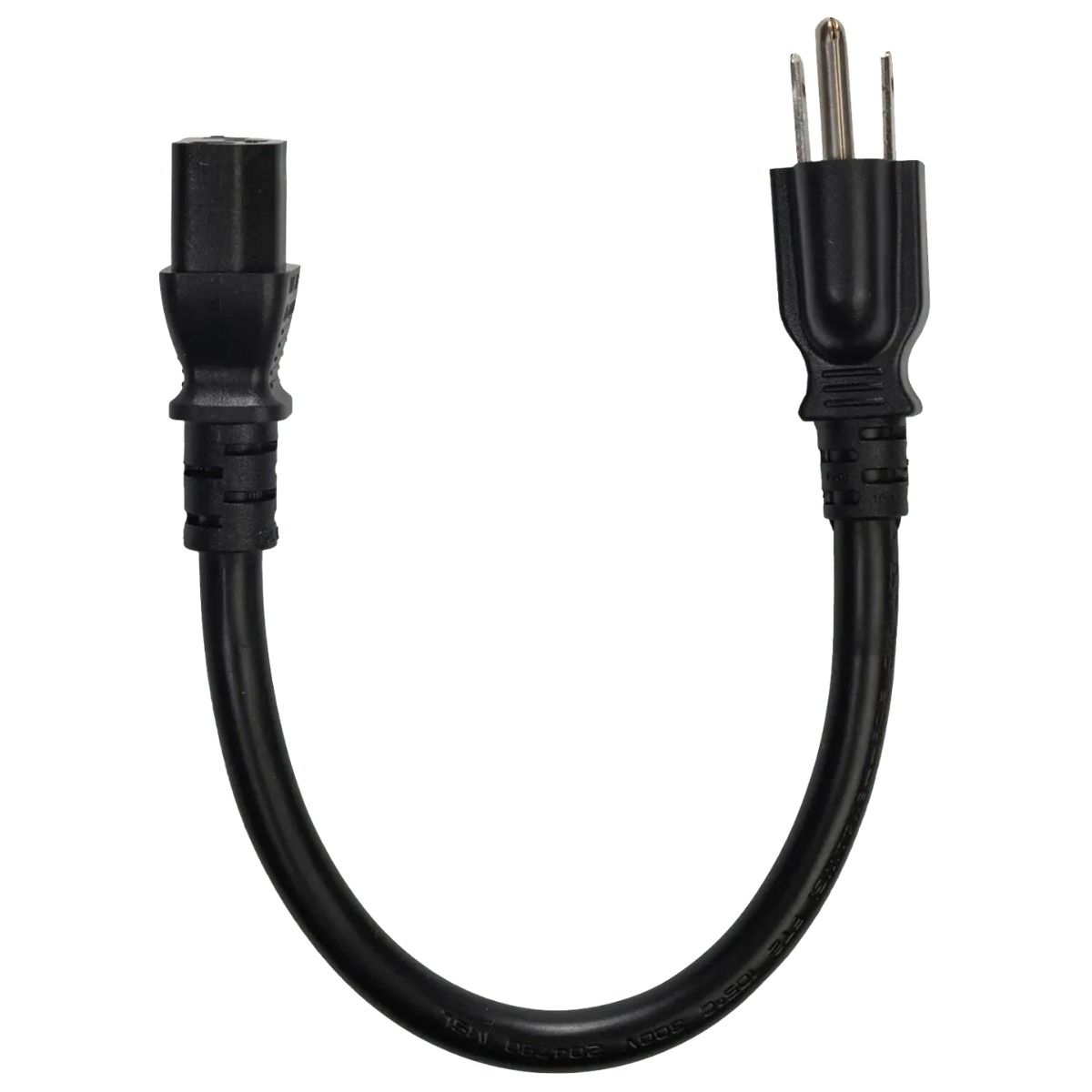 15 amp 1 foot IEC cable