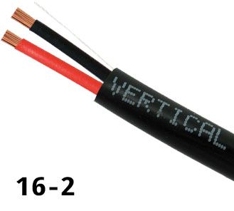 Speaker Wire, 16-2  - 500ft Black
