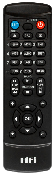 651/751BD Remote control
