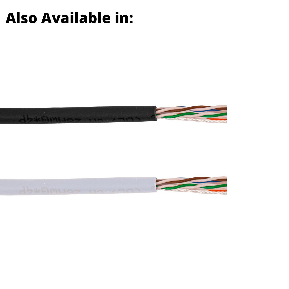 CAT6A - SLIM 28-4 Stranded Bare Copper, 1000ft PullBox, Blue