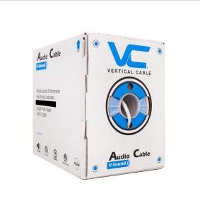 18-2 Speaker Wire Plenum 500\' White (211-182/P/5WH)