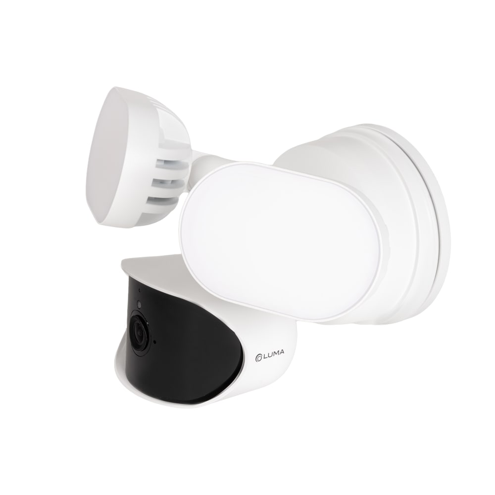 Luma Surveillance™ X20 4MP IP Wi-Fi Floodlight Camera Active Deterrence (White)