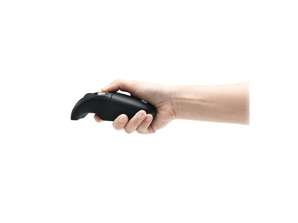 Adesso Air Mouse Wireless iMouse P30 GO Plus USB 2.4Ghz Dongle with MotionTools 3 Software Mouse/Wireless Presenter with Charging Cradle PC/Mac - Black