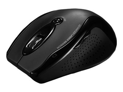 Adesso Mouse Laser Wireless Ergonomic G25 6 Button up to 1600dpi PC/Mac - Black