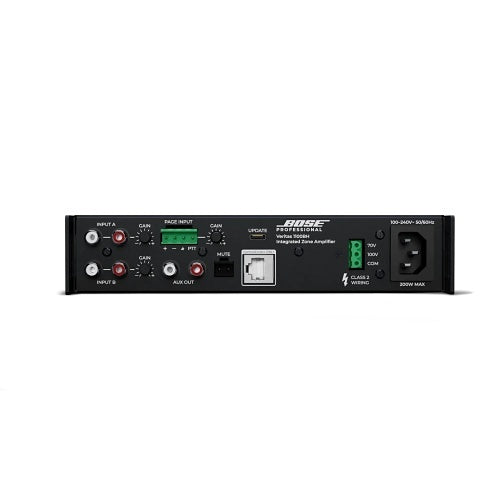 Bose Professional 892237-1110 Veritas Power Amplifier, (2) Stereo RCA, (1) XLR/1/4-in TRS Combo, 1100BH