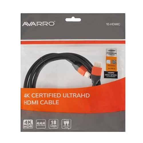 AVARRO 1E-HDMIC25 Certified Premium High Speed HDMI Cables with Ethernet, 25\'