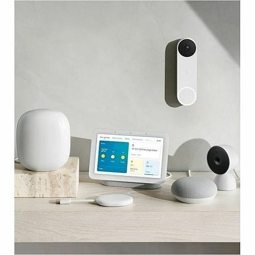 Google Nest Wi-Fi Pro 6E Mesh Router, 1-Pack, Cotton White (GA03030-CA)