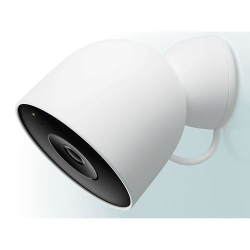 Google Nest Cam, Outdoor, Wired, 2nd Gen, Snow (GA09963-CA)