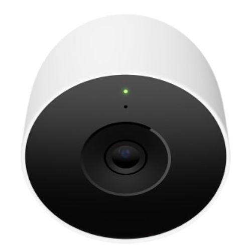 Google Nest Cam, Outdoor, Wired, 2nd Gen, Snow (GA09963-CA)