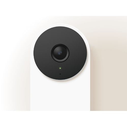 Google Nest Video Doorbell, Wired, 3rd Gen, Snow (GA09967-CA)