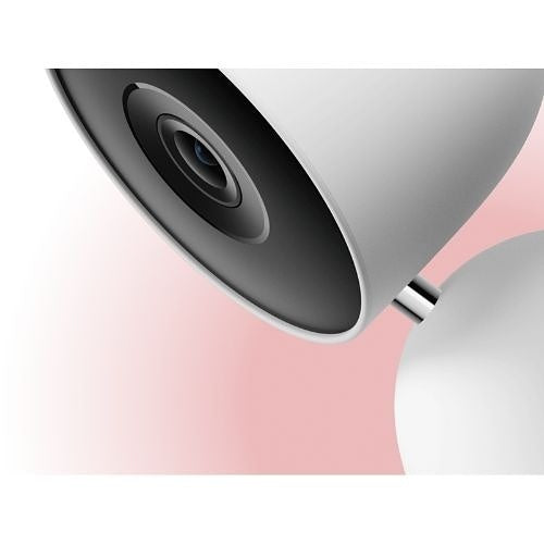 Google Nest Cam, Indoor, Wired, 3rd Gen, Snow (GA09973-CA)