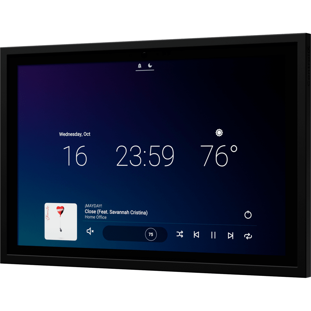 Control4® T5 Series In-Wall Touchscreen 11\\" Midnight Black