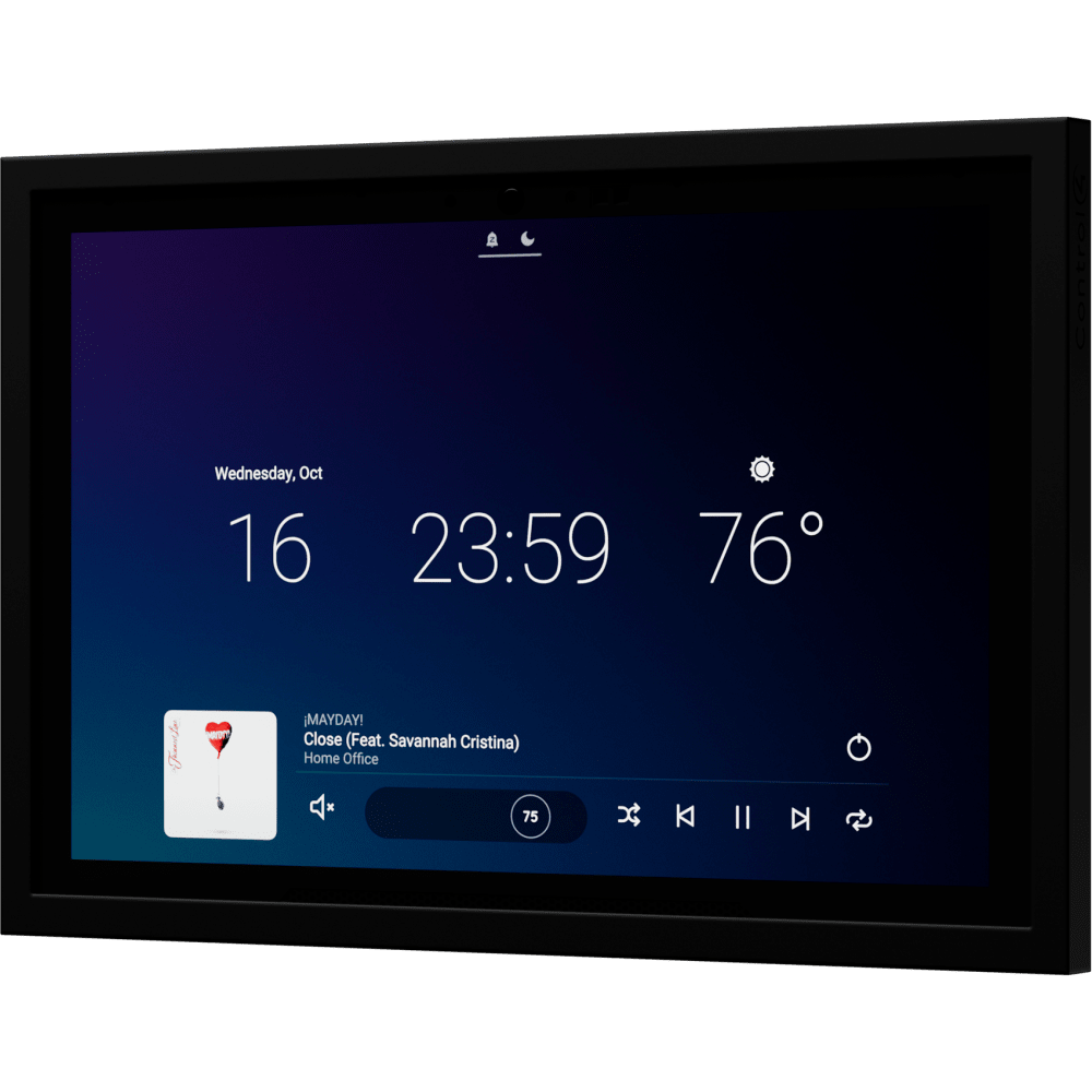Control4® T5 Series In-Wall Touchscreen 8\\" Midnight Black