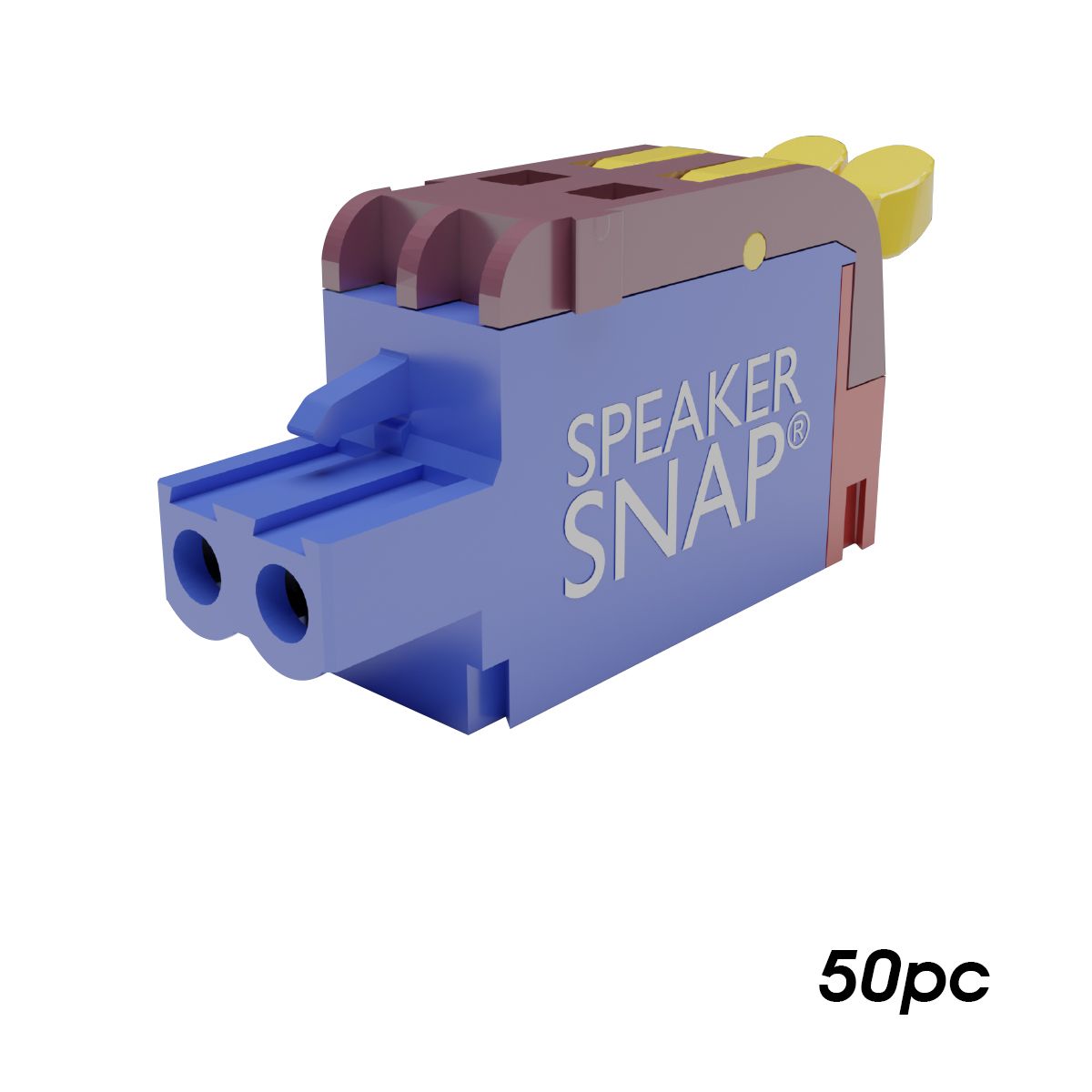 PHX (Phoenix) Interlocking Toolless Connectors 2-Pin / 50 Pc