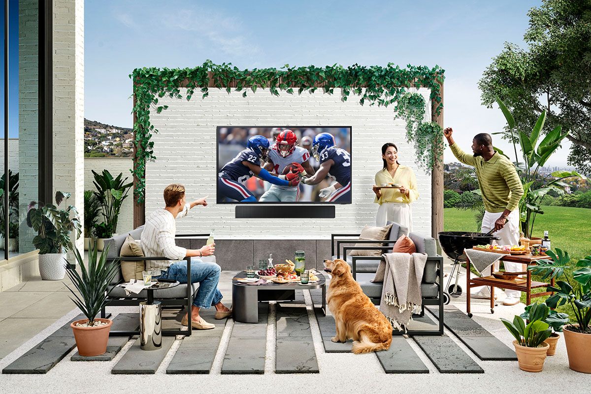 65 in NeoQLED The Terrace Outdoor TV (Direct Sun) 4K 2024