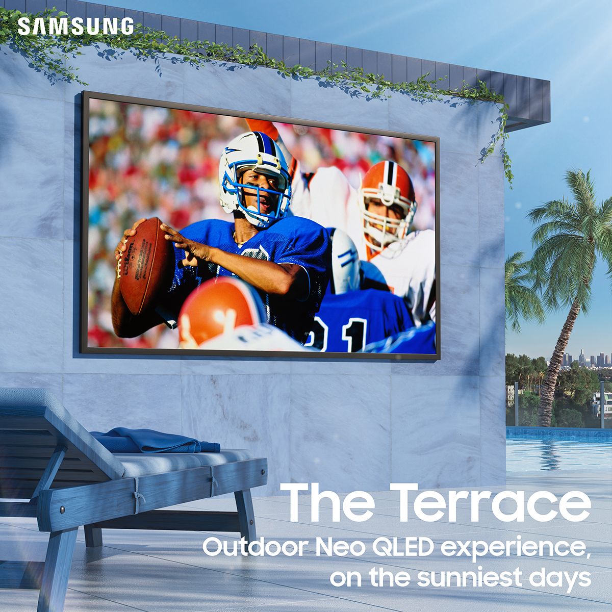 75 in NeoQLED The Terrace Outdoor TV (Direct Sun) 4K 2024