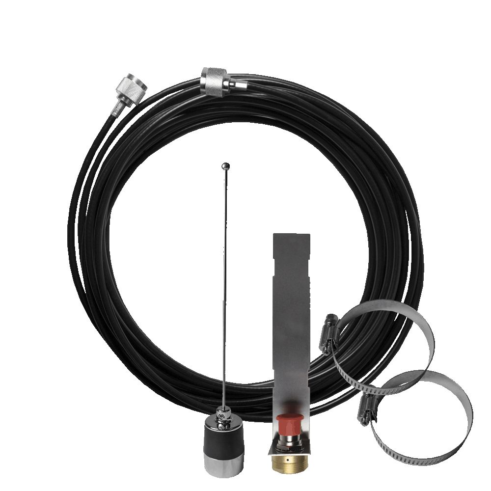 Non-Plenum Cable (Black) & Antenna 30ft (for 2W Repeater)