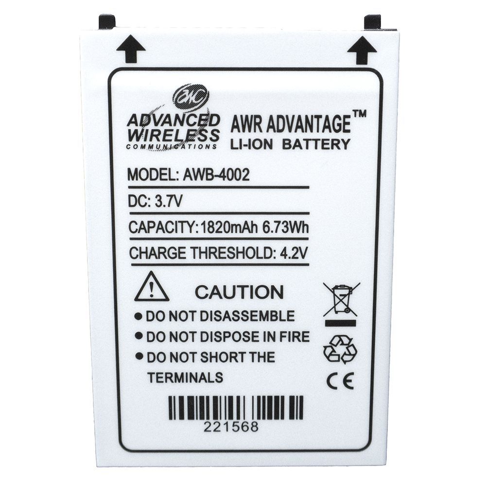 Spare Battery for AWR-4000-4002