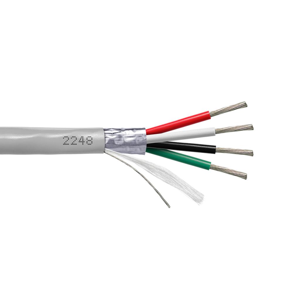 Provo Multi-Conductor 18-4c STR TC FL SH 75° C CSA FT4 UL RoHS – Grey JKT