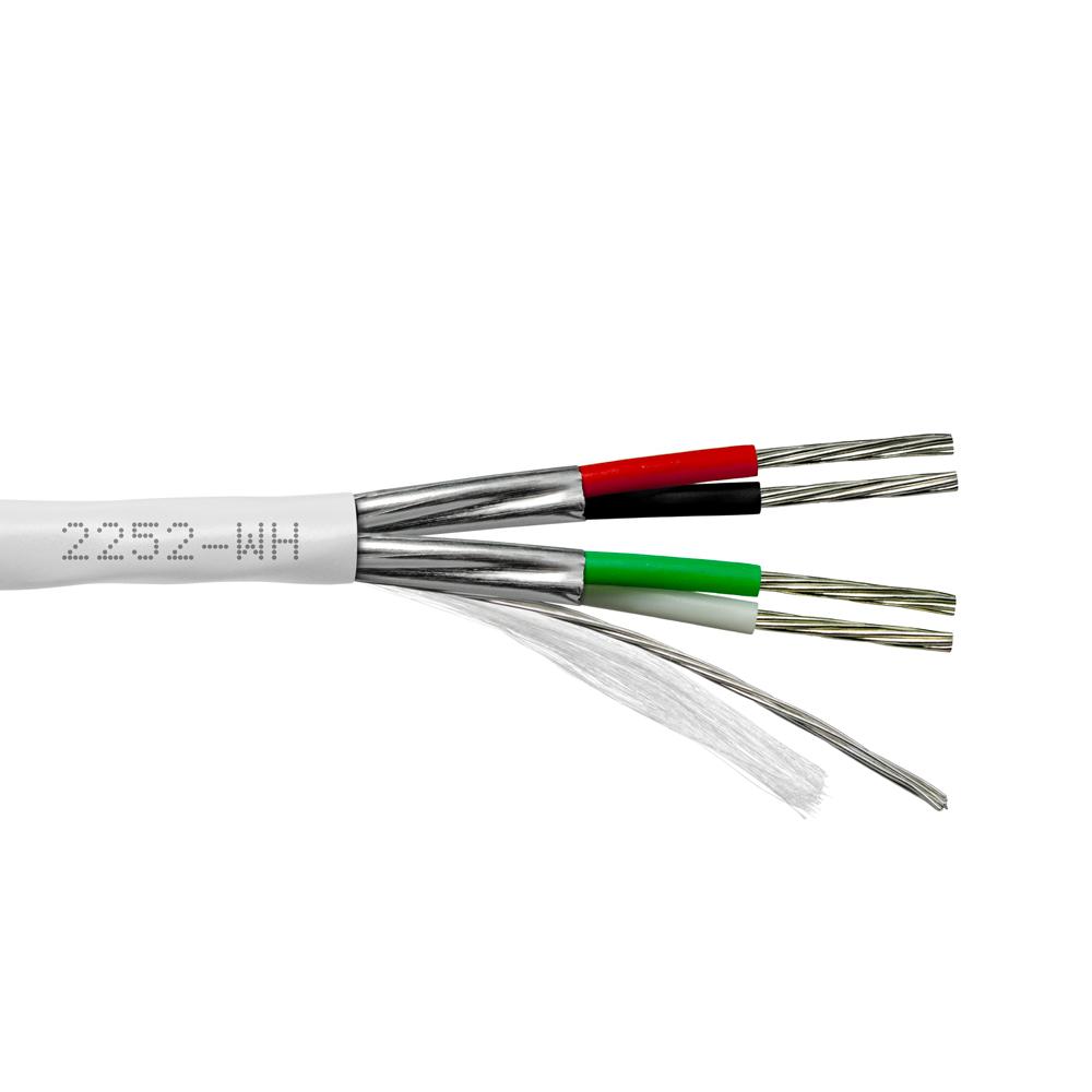 Provo Multi-Pair 22-2pr STR TC IND FL SH 75° C CSA FT4 UL RoHS – White JKT