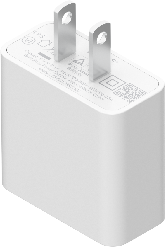 USB Adapter US (White)