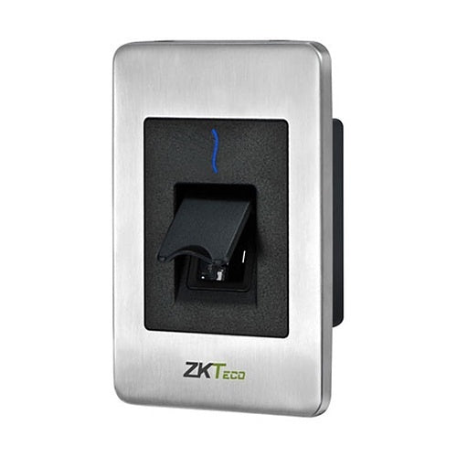 ZKTeco FR1500-MIFARE Flush-Mounted Slave Fingerprint and MIFARE Reader, Security and Access Control Devices