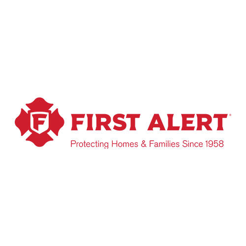First Alert 1046747 SM210L Battery Photoelectric Smoke Alarm with Safety Path Light, White