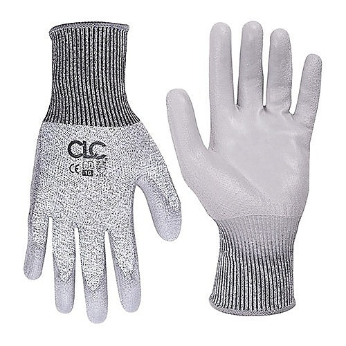 Dottie 2105M Medium-Sized Polyurethane Dip Work Gloves, Cut Resistant
