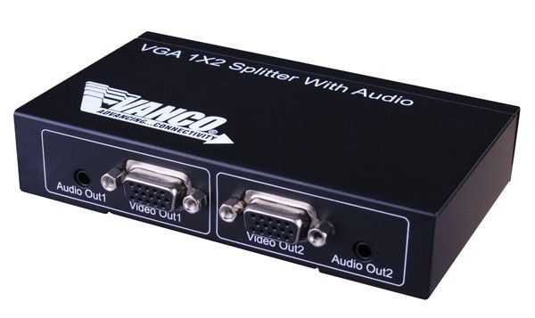 S-VGA 1x2 Splitter with Audio