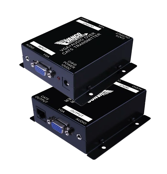 VGA Over Cat5E-Cat6 Extender with Audio (1000 ft.)