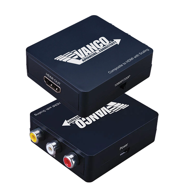 Composite Video to HDMI Converter with Scaling