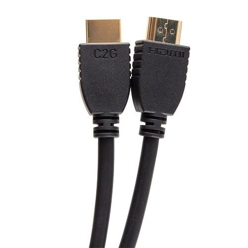 C2G C2G10410 Plus Series Ultra High Speed HDMI Cable with Ethernet, In-Wall CL2 Rated, 3\', 60Hz, M/M, Black