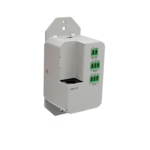 C2G C2G30021 HDMI HDBaseT RS232 and IR over CAT Extender Single Gang Wall Plate Transmitter, 4K 60Hz, White