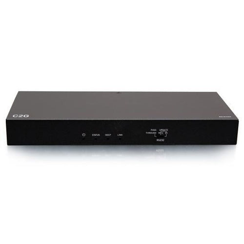 C2G C2G31013 HDMI HDBaseT + 3.5mm, USB-B to A, and RS232 Over Cat Extender Box Transmitter to Box Receiver, 4K 60Hz