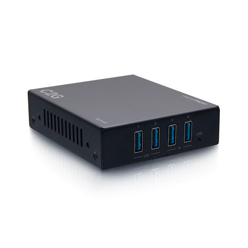 C2G C2G54265 Superbooster 4-Port USB Over CAT6A Extender Kit, USB 3.2 Gen1, 5Gbps