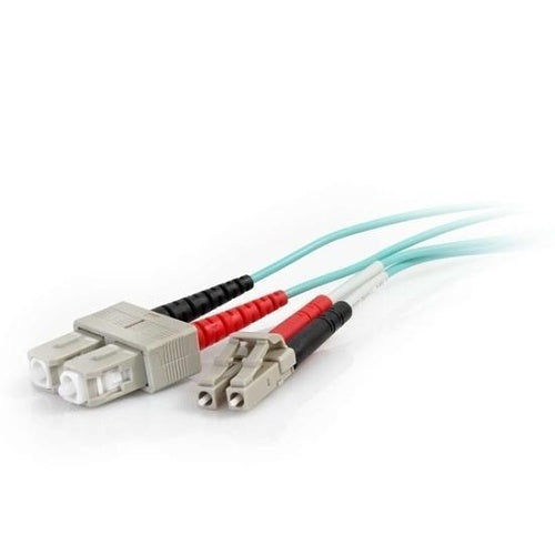 C2G CG01010 3M Line Card, 3M, Silver Coated Copper, 50/125 OM4 Duplex, Polyvinyl Chloride
