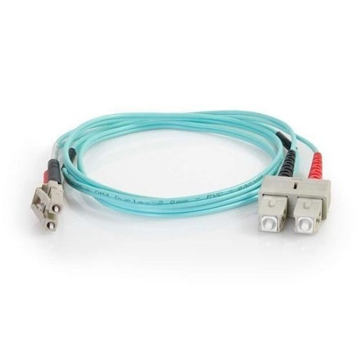C2G CG01010 3M Line Card, 3M, Silver Coated Copper, 50/125 OM4 Duplex, Polyvinyl Chloride