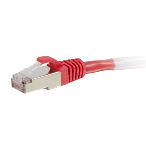 C2G CG27272 50' Cat5e Snagless Shielded (STP) Ethernet Network Patch Cable, 24 AWG, Red