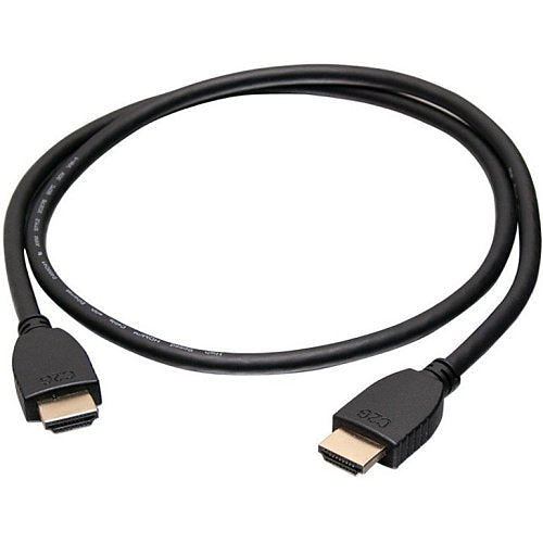 C2G CG50611 Core Series High Speed HDMI Cable with Ethernet, 4K 60Hz, M/M, Black, 12\'