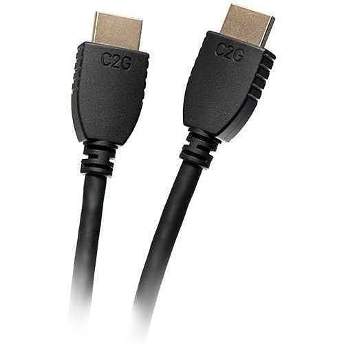 C2G CG56784 Core Series High Speed HDMI Cable with Ethernet, 4K 60Hz, M/M, Black, 10\'