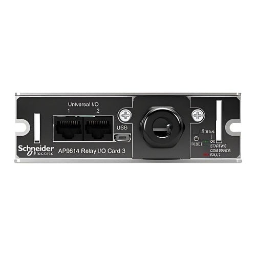 APC AP9614 Dry Contact I/O Card with Management Options, Output Relays, Input Contacts