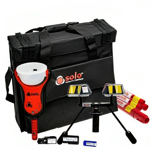 SDi SOLO900 Electronic Smoke Testing Kit, 30\' Reach, Includes SOLO100, Three SOLO101, SOLO200, SOLO365, and SOLO610