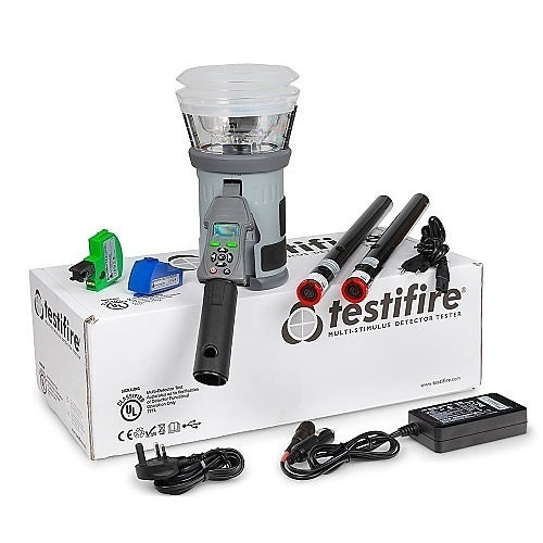 SDi TF2001 Testifire Smoke, Heat, CO Testing Kit with Battery and Charger