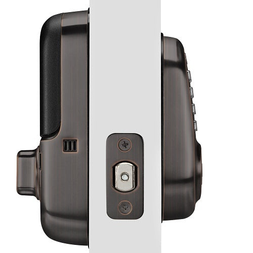 Yale YRD216-CBA-0BP Assure Lock Push Button Keypad Deadbolt with Connected by August Compatibility, Oil Rubbed Bronze